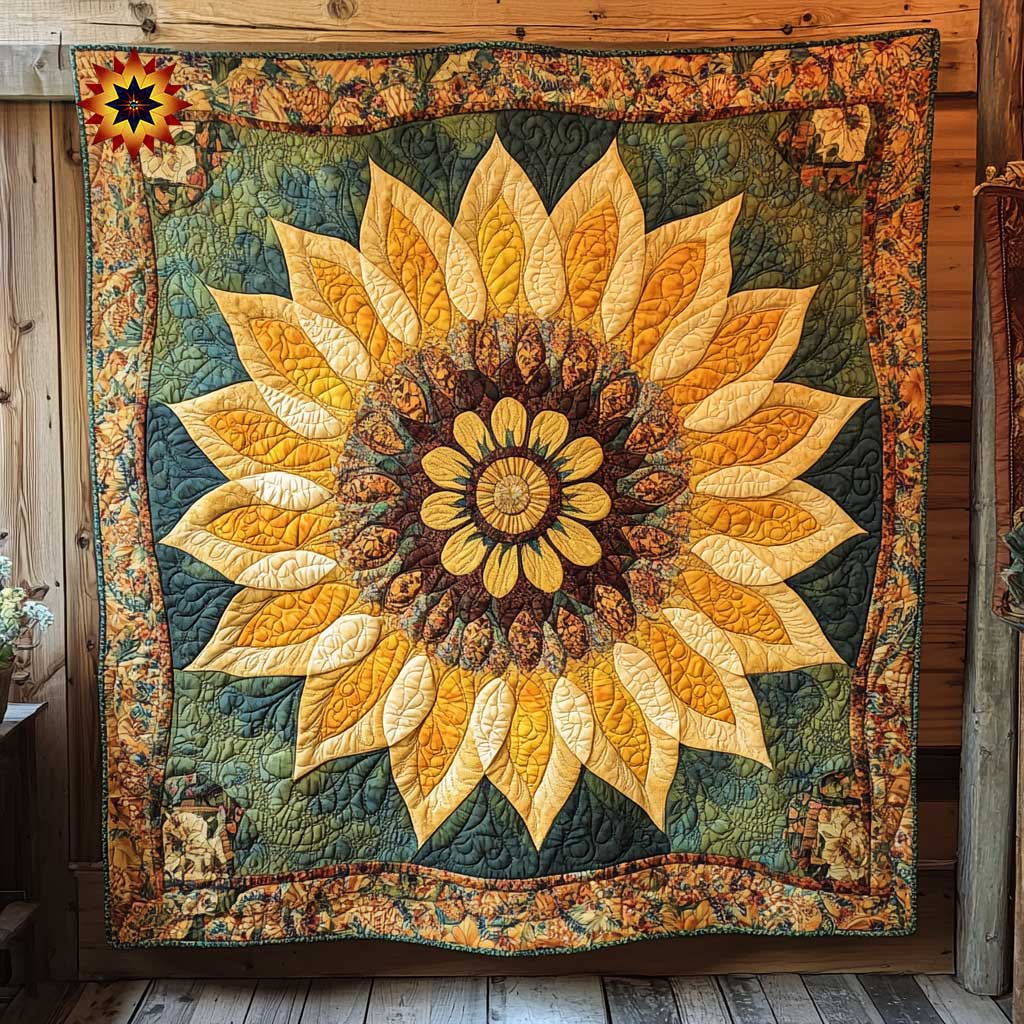 Sunflower Radiance WN0711105CL Quilt