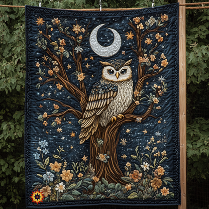 Beautiful Owl YR2412001CL Quilt