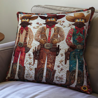 Cowboy Nutcracker WY0412119CL Quilt Pillow Case