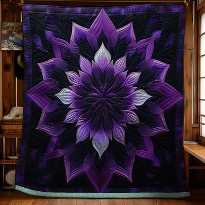 Purple Veil Blossoms WN1309035CL Quilt