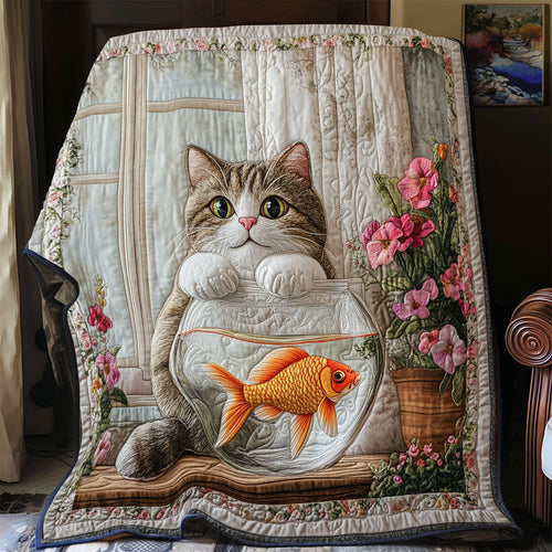 Fish Bowl Intrigue CP0206009CL Quilt