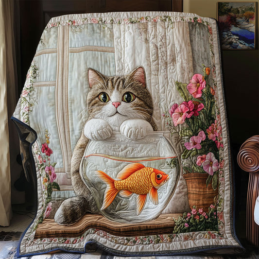 Fish Bowl Intrigue CP0206009CL Quilt