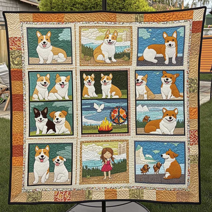 Dog Beach Vibes WN1010085CL Quilt