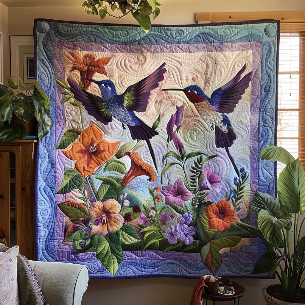 Hummingbird Bliss WN2810095CL Quilt