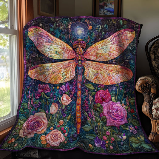 Galaxy Dragonfly WY1911085CL Quilt