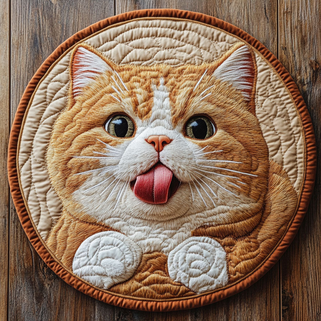 Blewing Cat CP0306003CL Quilted Round Mat