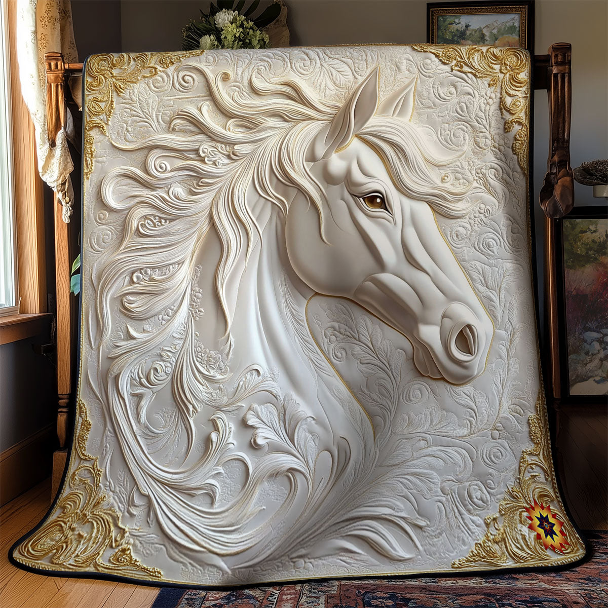 White Horse WY1511004CL Quilt