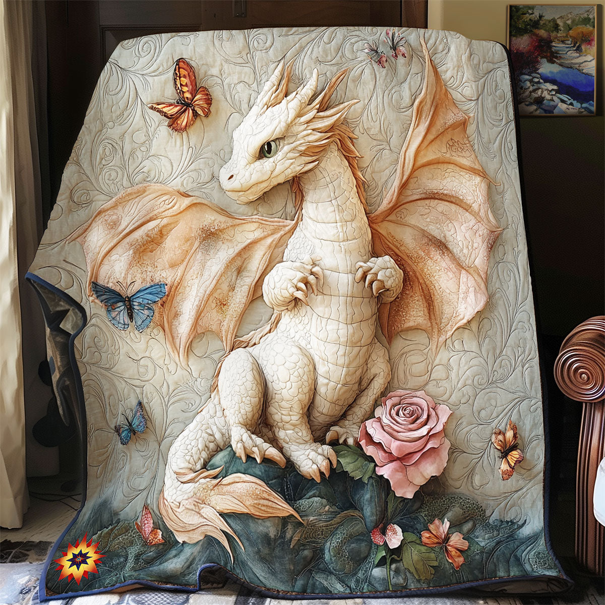 White Dragon WY2911025CL Quilt