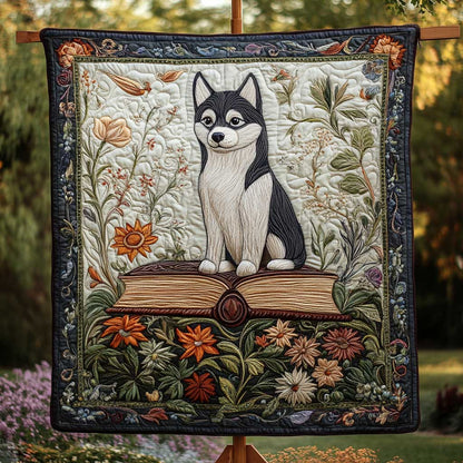 Husky Bookish Bliss WN2809073CL Quilt