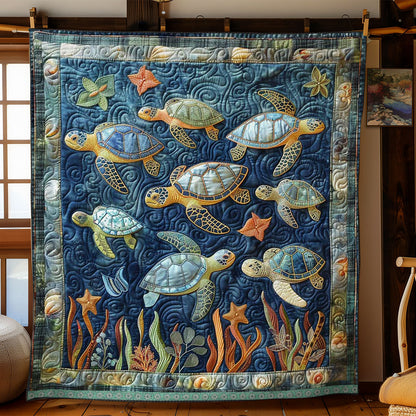 Sea Turtle WJ1209026CL Quilt
