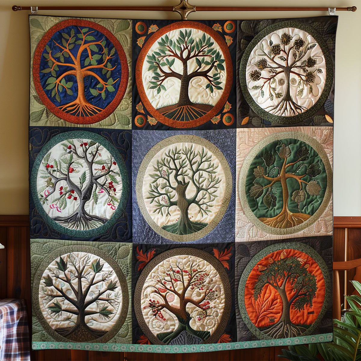 Tree of Life Eternal Balance WN1209061CL Quilt