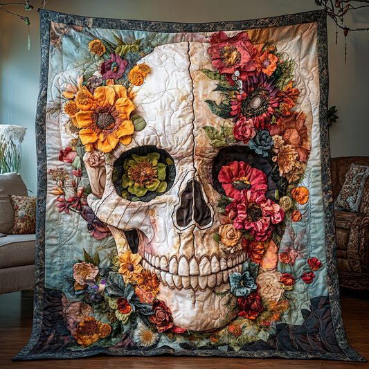 Skull YR0711004CL Quilt