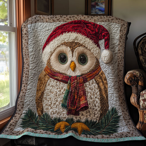 Owl Christmas WX2511024CL Quilt