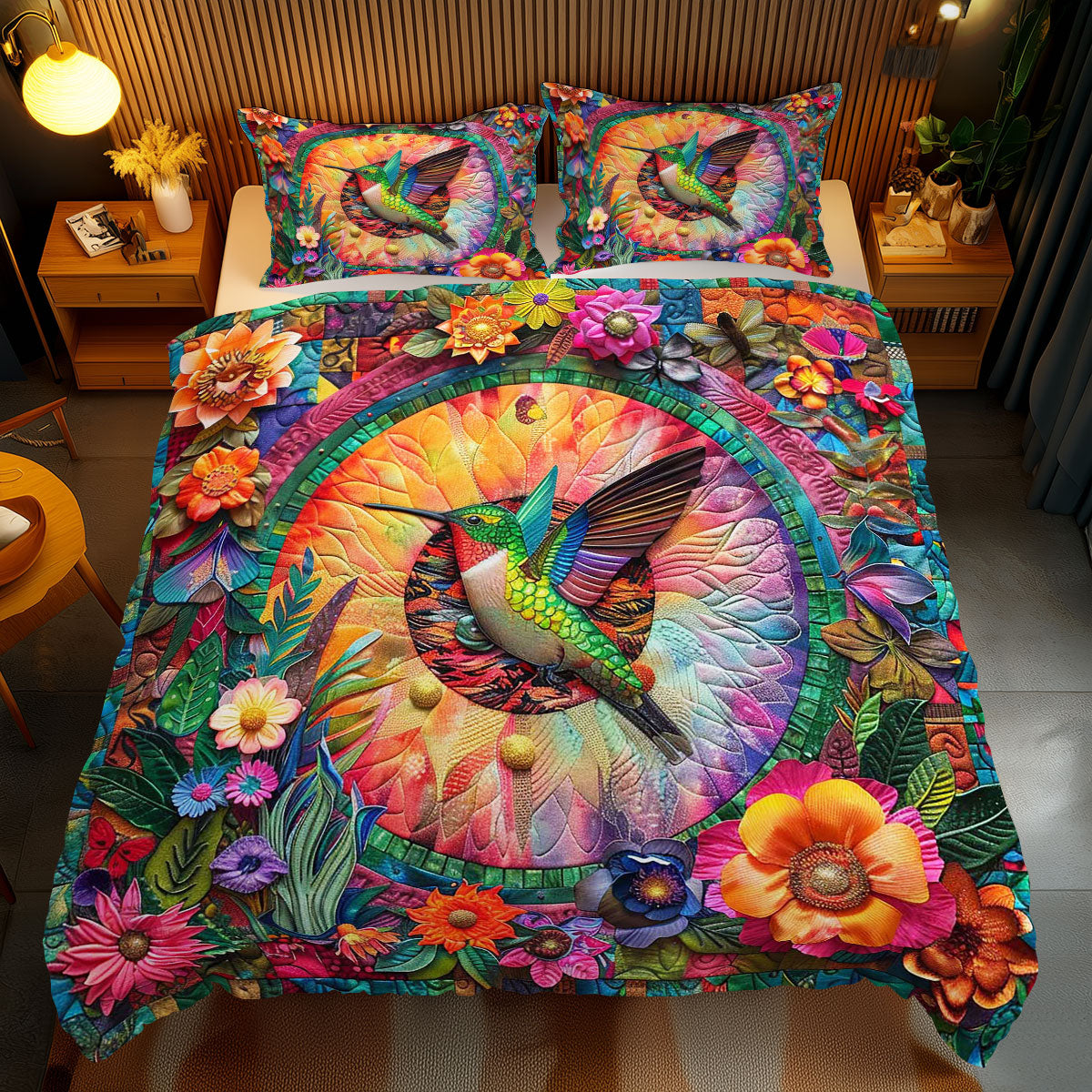 Tropical Hummingbird WJ2709030CL Duvet Cover Set