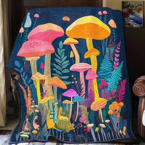Vibrant Mushroom WX2101052CL Quilt