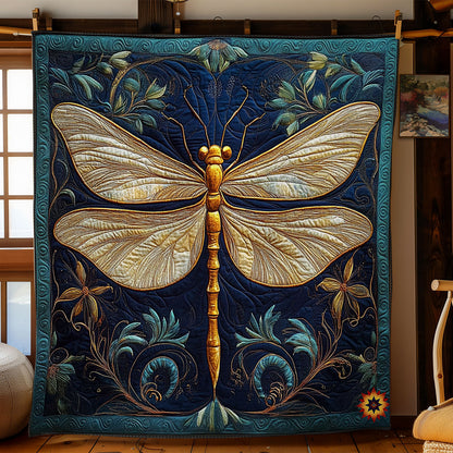 Portrait Dragonfly WY0312017CL Quilt