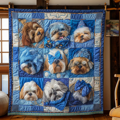 Shih Tzu Plush WN1209019CL Quilt