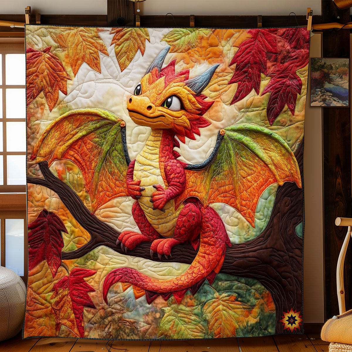 Autumn Dragon WY2011012CL Quilt