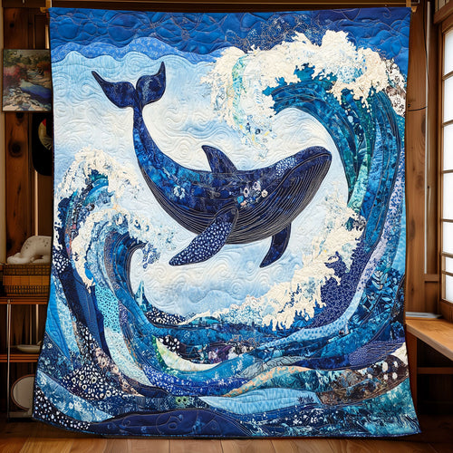 Tsunami Whale XB0303032CL Quilt