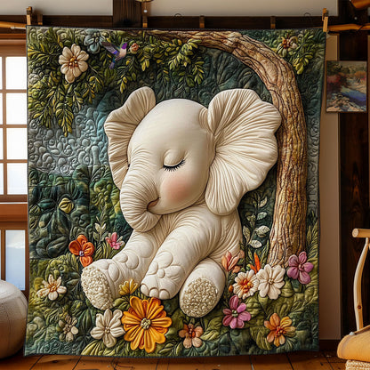 Sleep Baby Elephant WY1511030CL Quilt