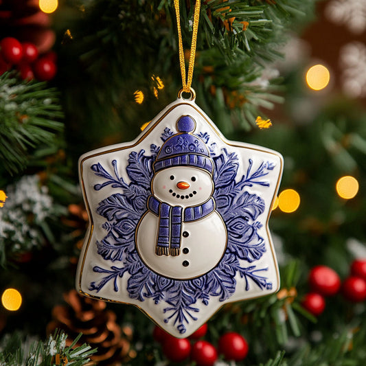 Snowman Wonderland Magic WN1510084CL Christmas Ornament