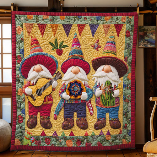 Mariachi Gnomes WN2312045CL Quilt