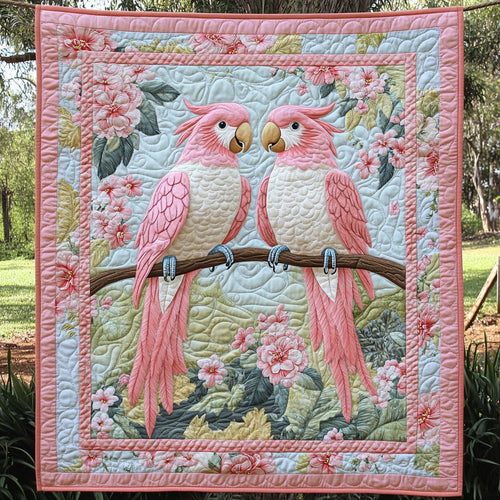Parrot Flower WT1001003CL Quilt
