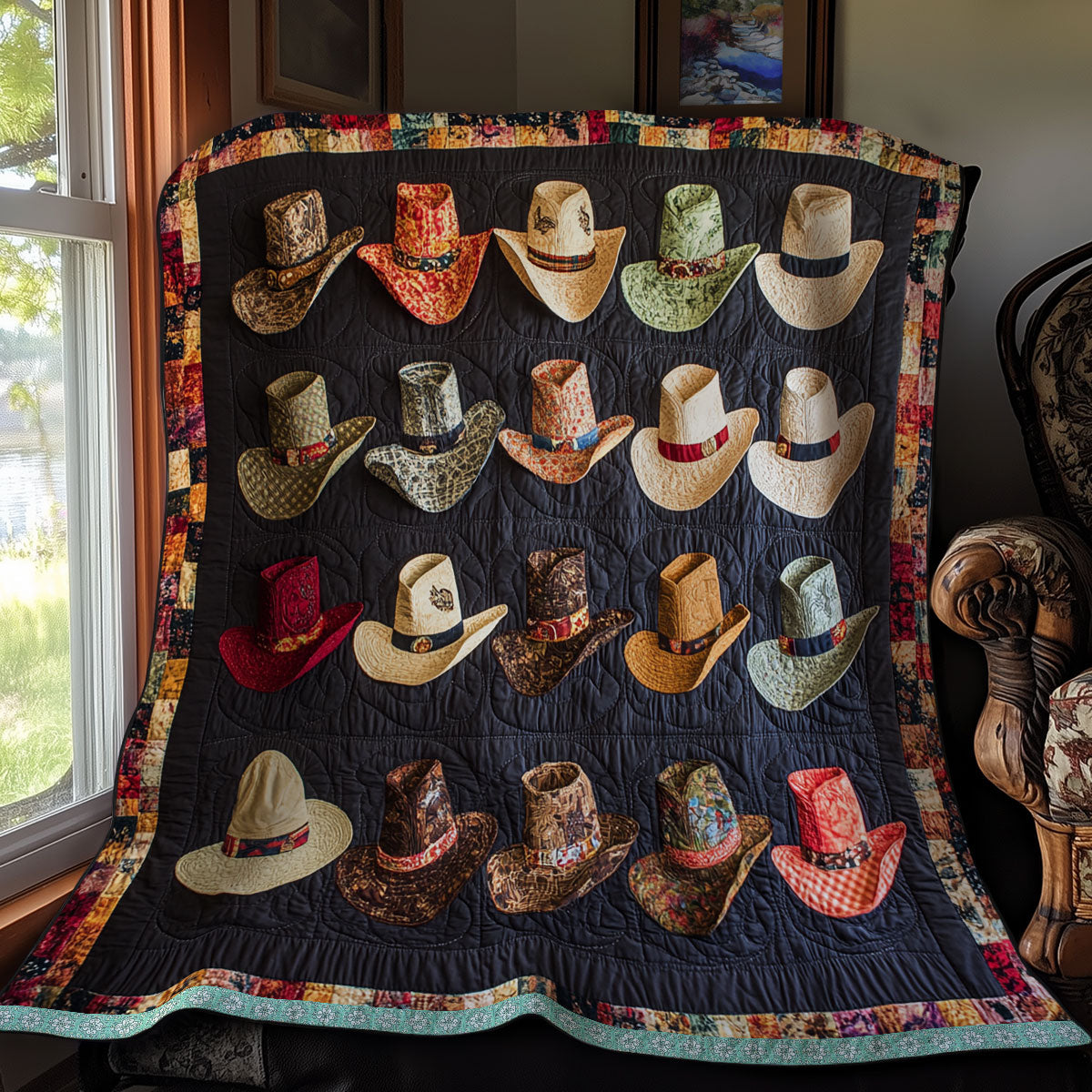 Hat Patchwork WX2211026CL Quilt