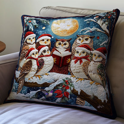 Snow Owl Family WY0612090CL Quilt Pillow Case