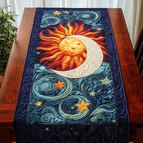 Lunar & Solar CP2304040CL Quilted Table Runner