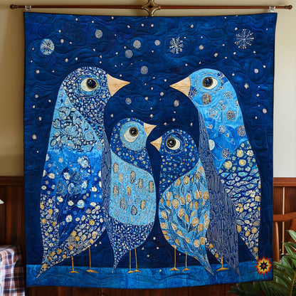 Blue Bird Family WY1811035CL Quilt