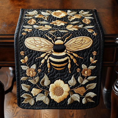 Golden Bee XR2503017CL Quilted Table Runner