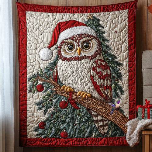 Owl Christmas WX0211020CL Quilt