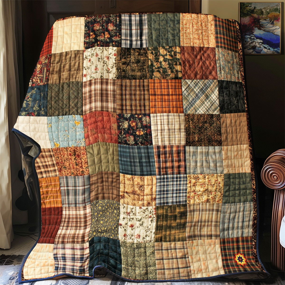 Vintage Patchwork YR2612040CL Quilt