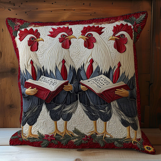 Rooster Choir WY1612112CL Quilt Pillow Case