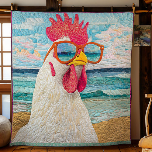 Funny Chicken WX1112026CL Quilt