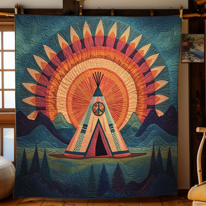 Native American Tribal Harmony WN3010013CL Quilt