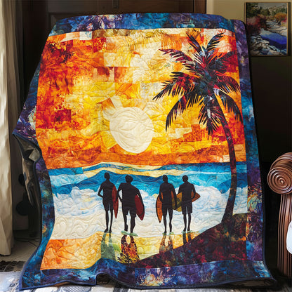 Surfing In Sunset WY1302002CL Quilt