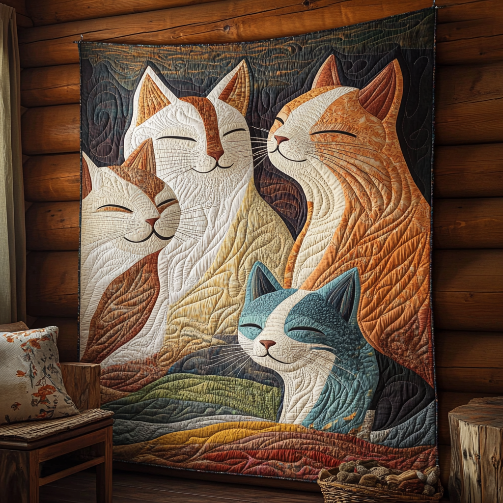 Cat Nap Delight CP0605037CL Quilt