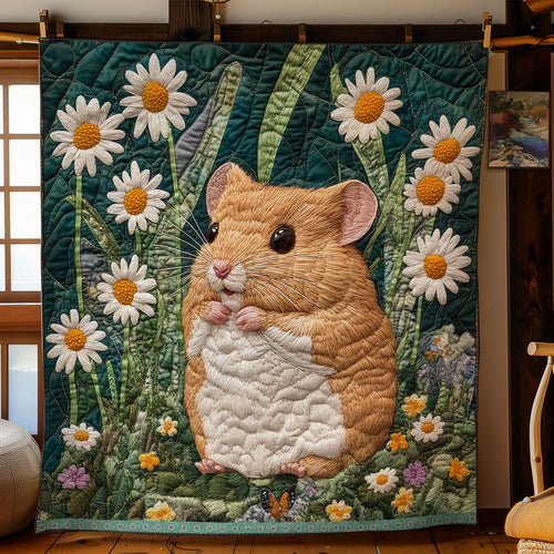 Hamster Daisy WX0412031CL Quilt