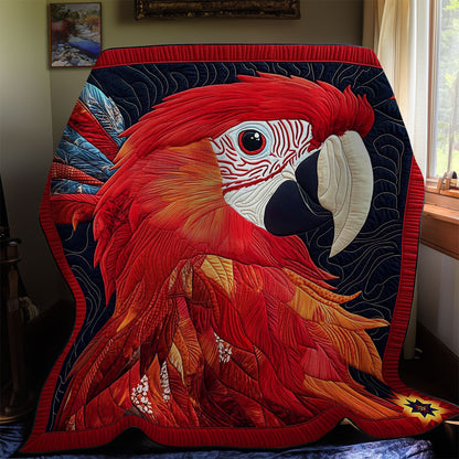 Red Parrot WY1012045CL Quilt