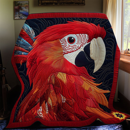 Red Parrot WY1012045CL Quilt