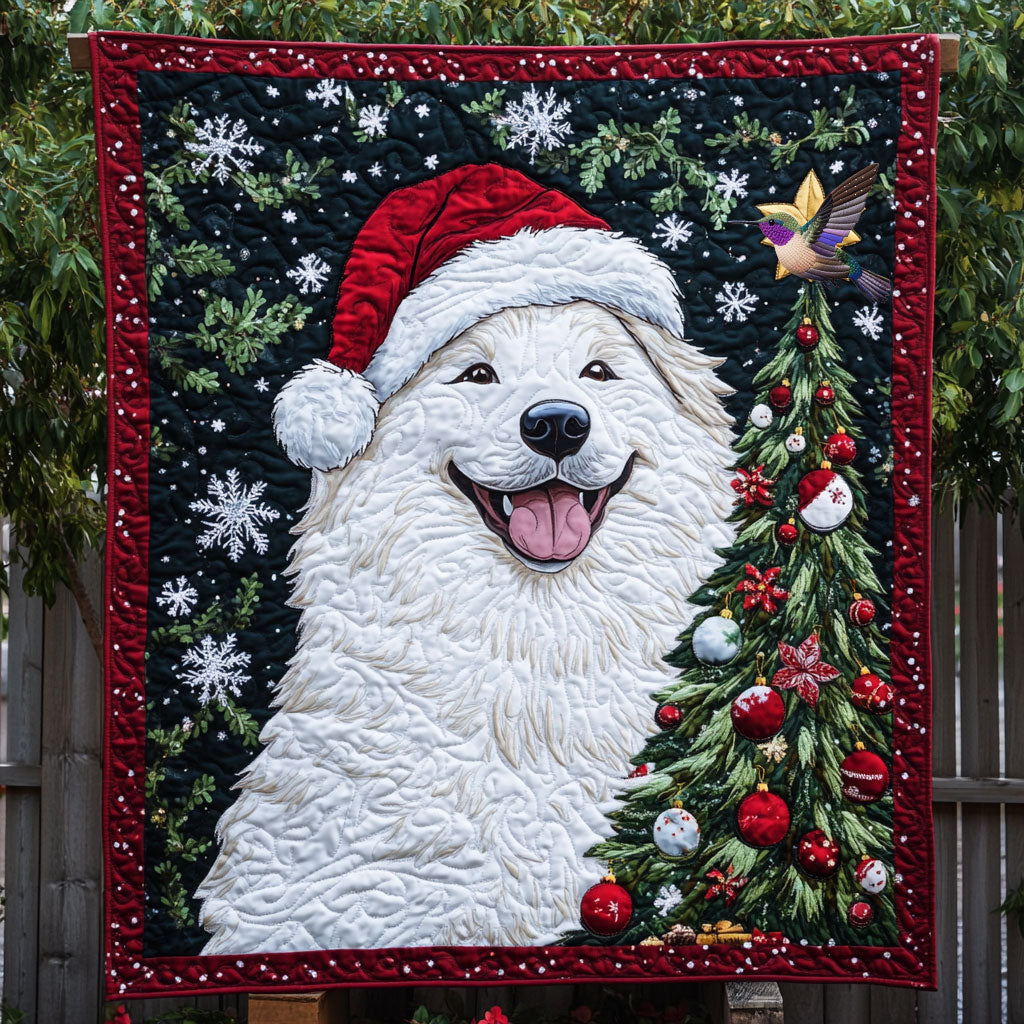 Samoyed Smile WX2310021CL Quilt