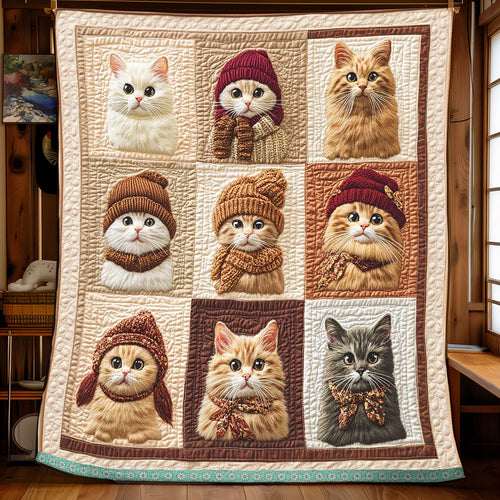 Warmy Winter Tabby WP1510010CL Quilt