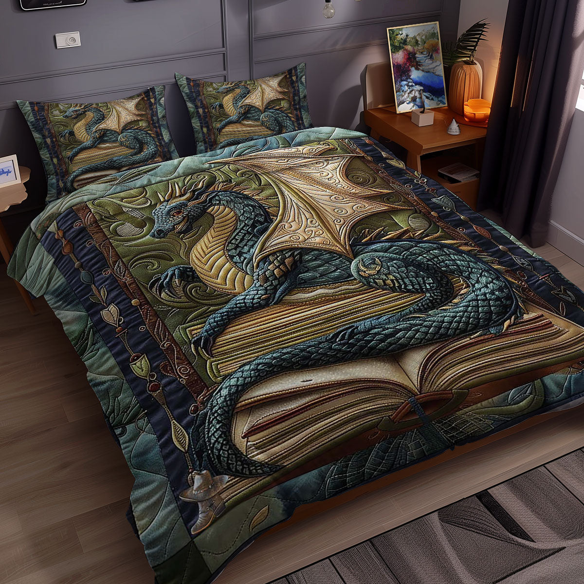 Dragon's Watch WN0310100CL Duvet Cover Set