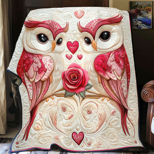 Owl Valentine WX0701037CL Quilt