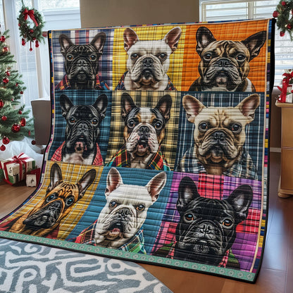 French Bulldog WU2809001CL Quilt