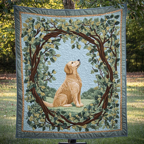 Golden Retriever Arch WN2709119CL Quilt