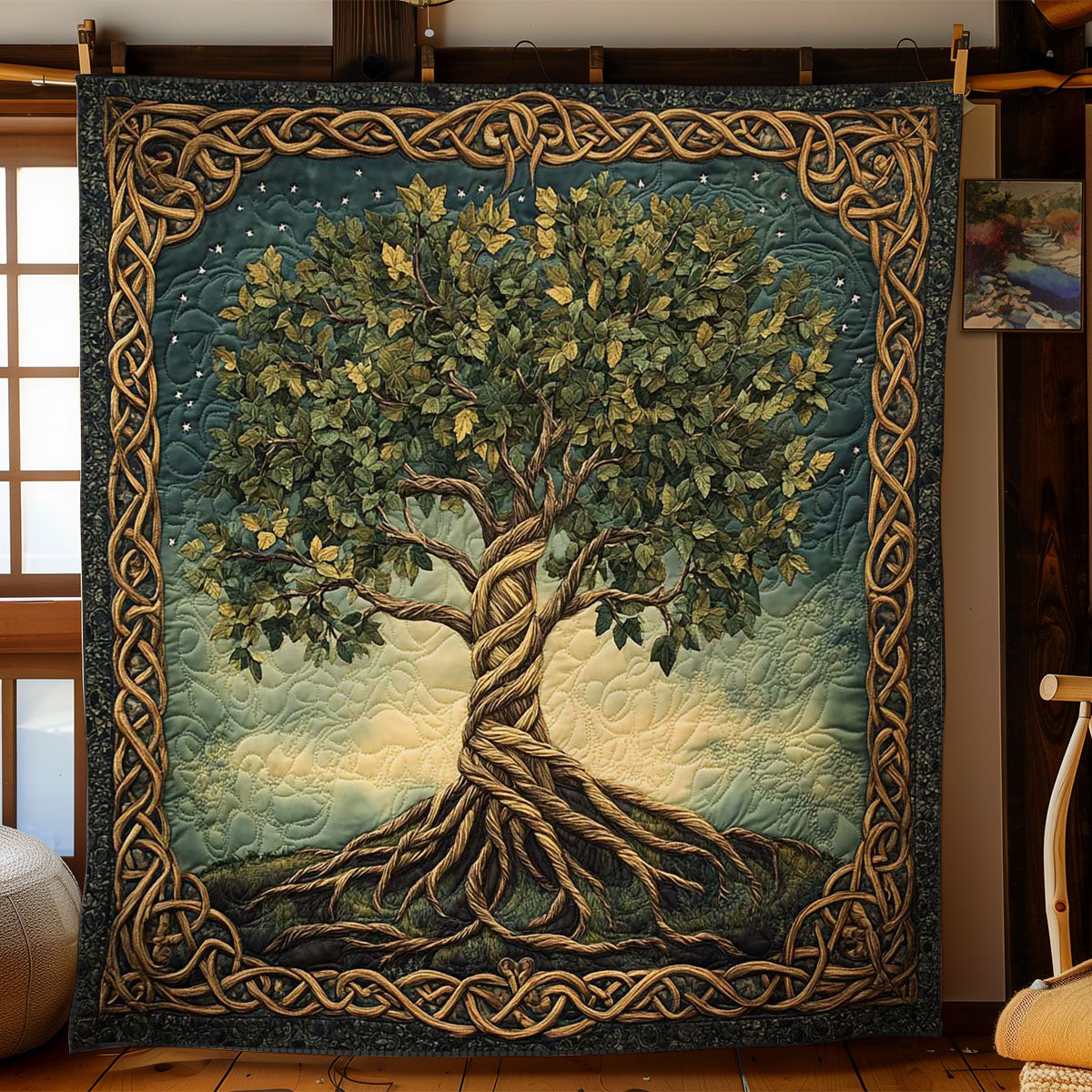 Lush Canopy Tree Of Life WN0301032CL Quilt