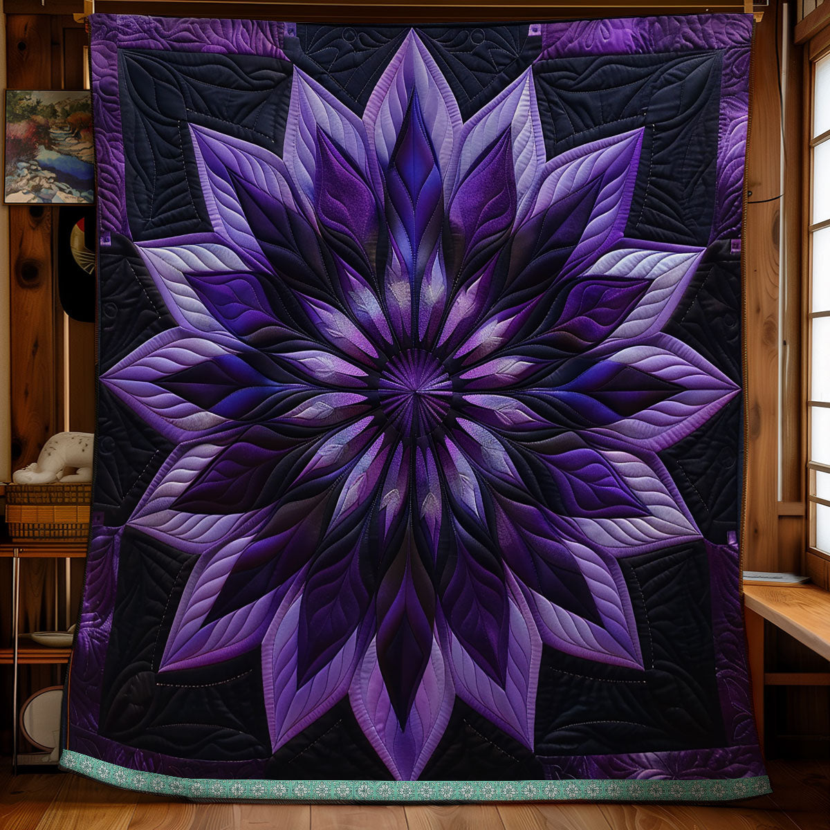 Purple Mirage Dreams WN1309041CL Quilt